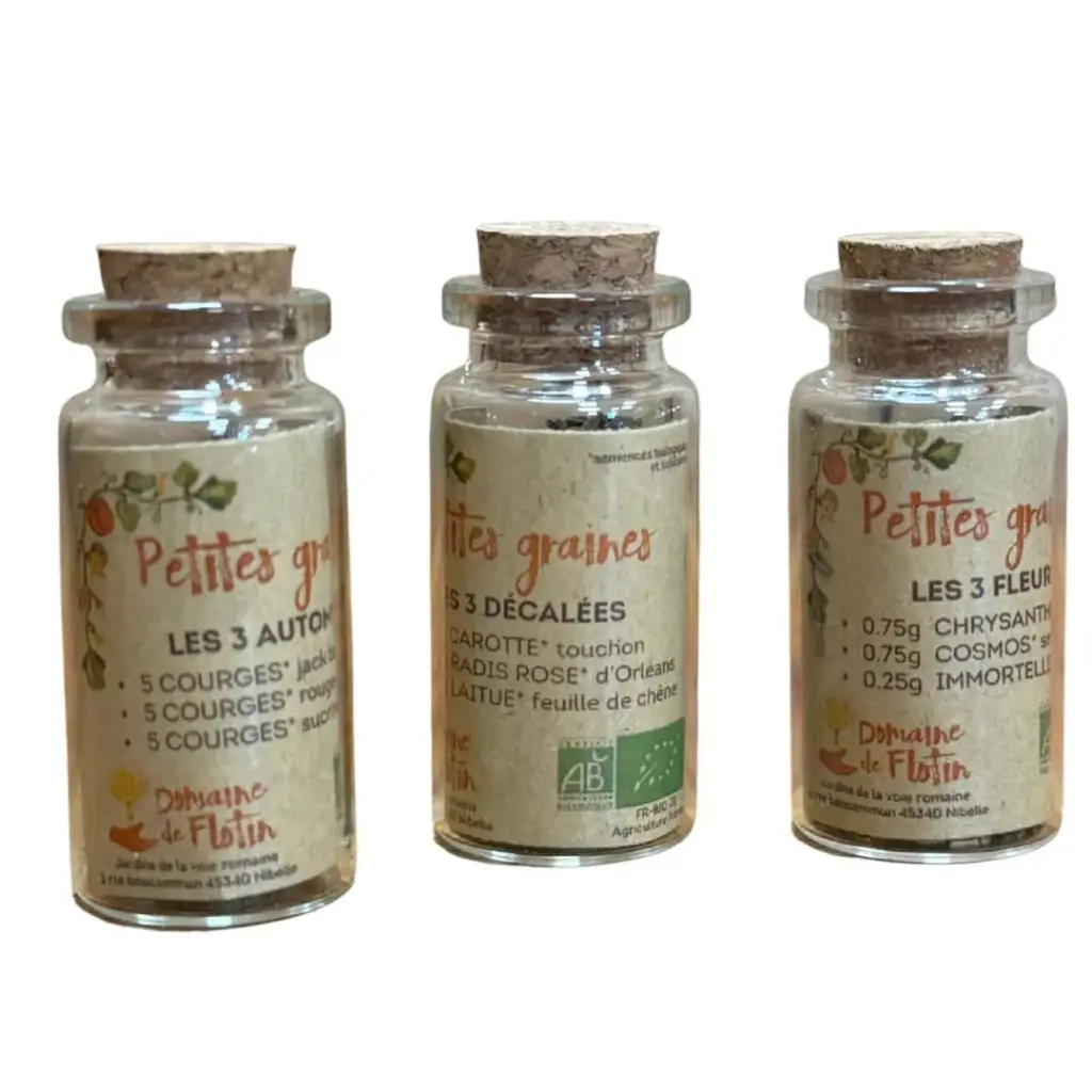 Fiole Petites graines (3 soeurs)