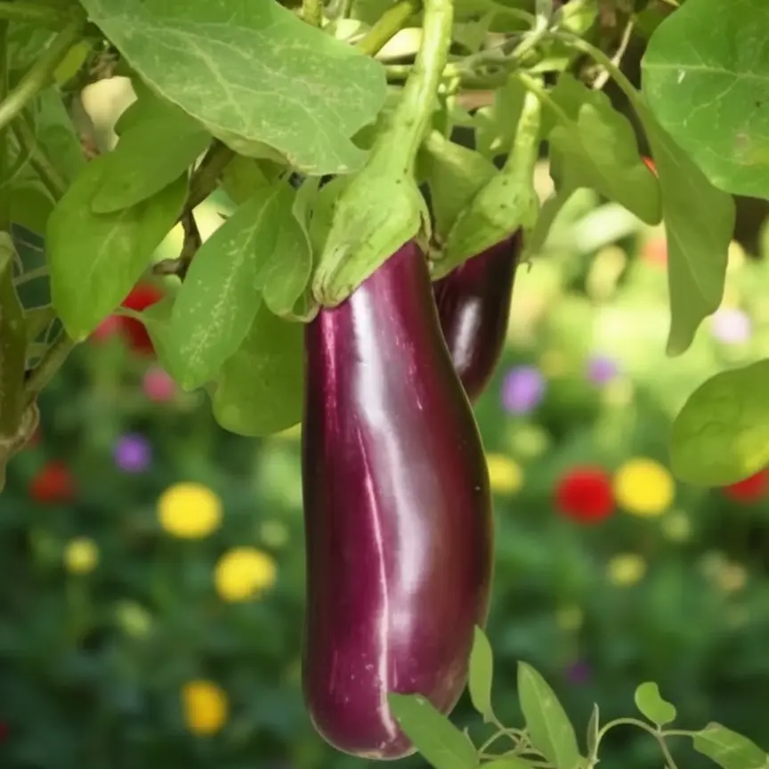 Aubergine Violette de Toulouse (semences biologiques)