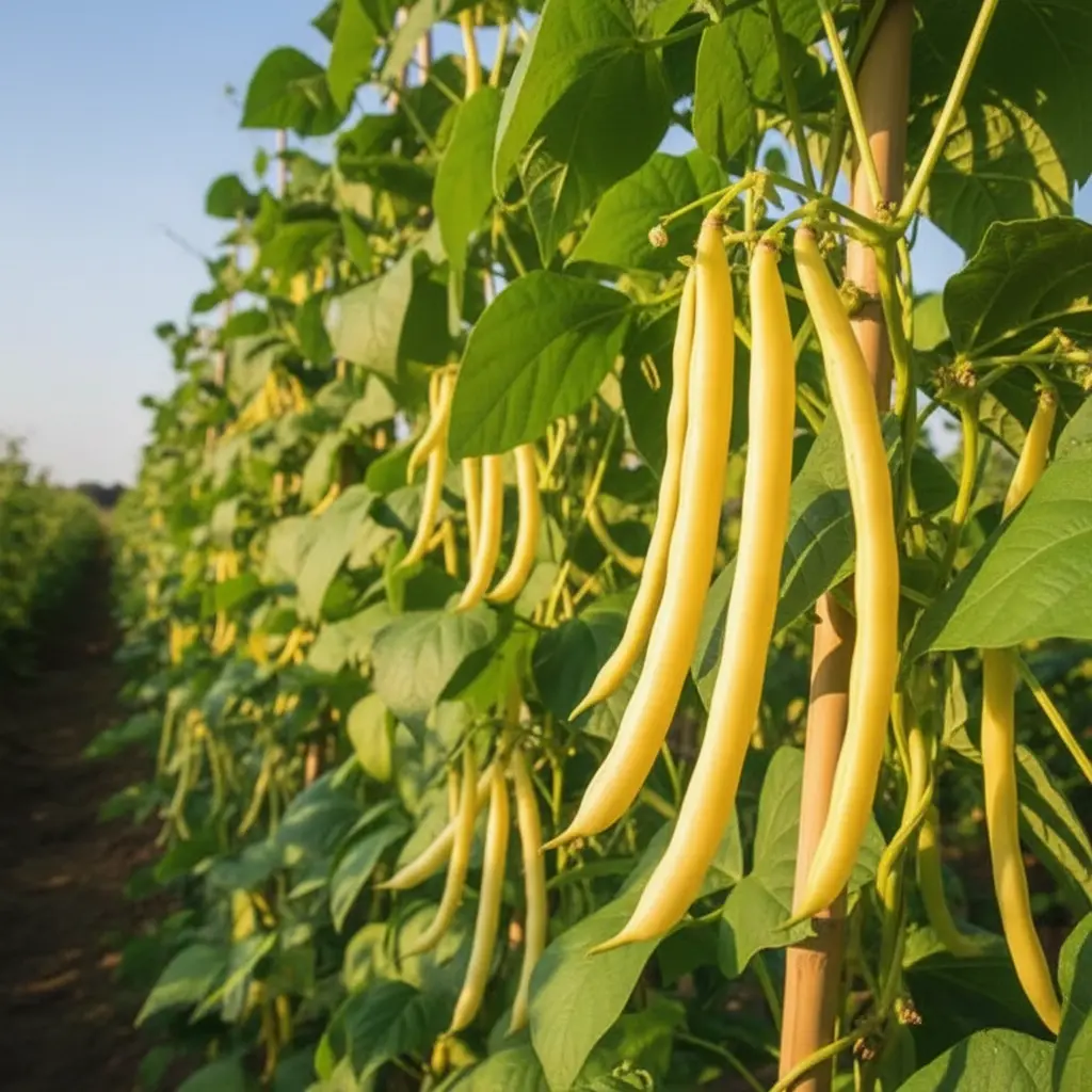 Haricot A rame beurre Neckargold (semences biologiques)