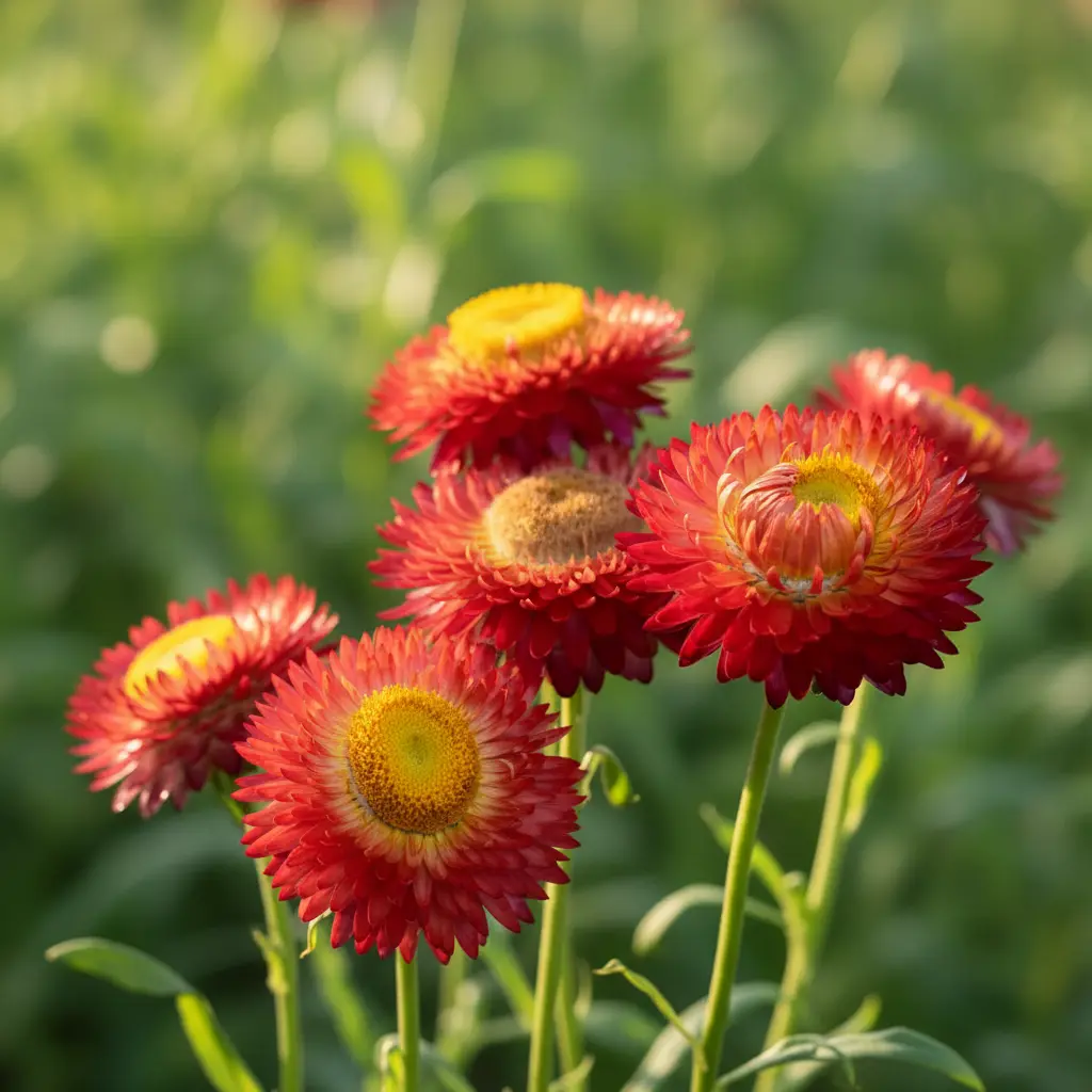 Immortelle 'Fireball' - Fleurs (semences biologiques)