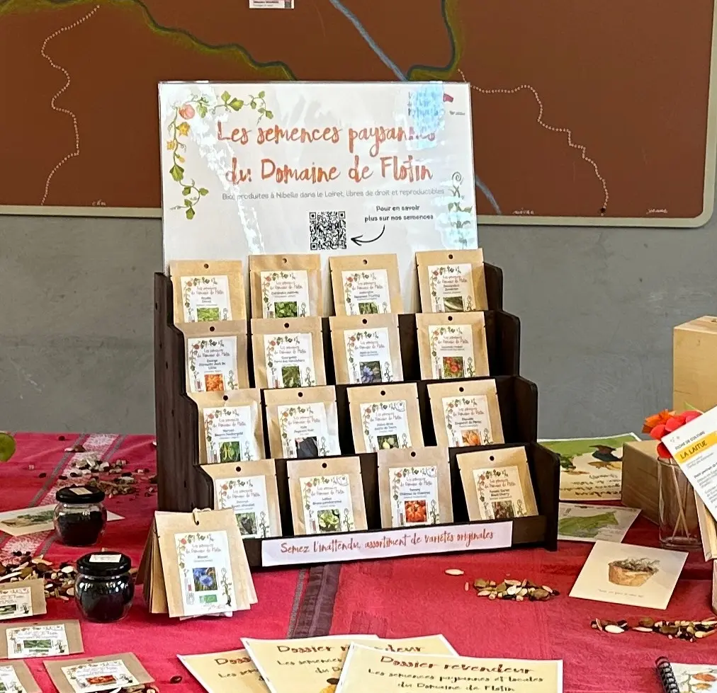 Pack revendeur - Les semences en sachet : petit présentoir (à poser sur un comptoir)