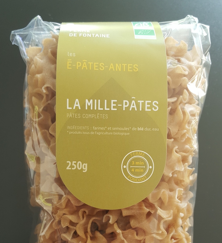 Pâtes la Mille-pâtes 500g
