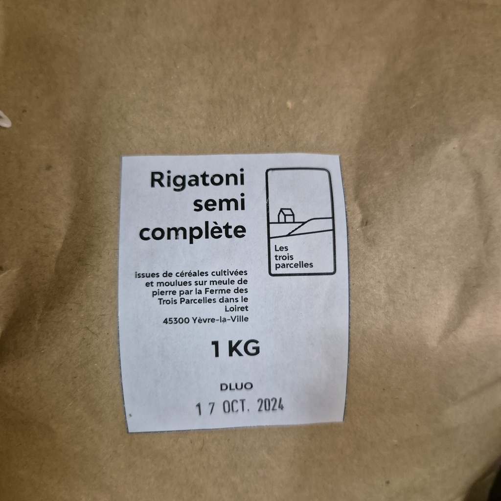 Rigatoni semi-complète 1Kg