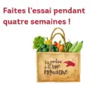 Abonnement d'essai pour 4 semaines (petit panier)