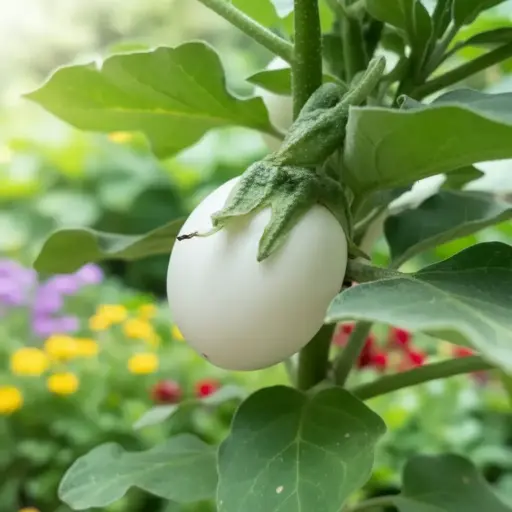 Aubergine Ronde Œuf (semences biologiques)