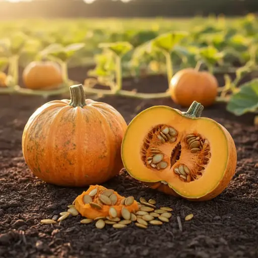 Courge Lady Godiva (semences biologiques)