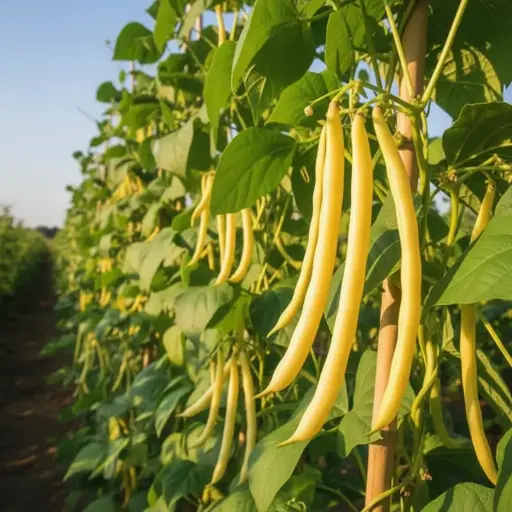 Haricot A rame beurre Neckargold (semences biologiques)