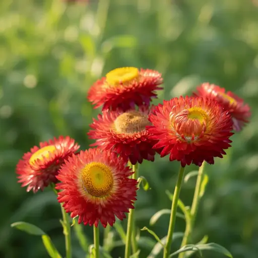 Immortelle 'Fireball' - Fleurs (semences biologiques)