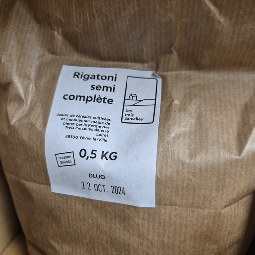 Rigatoni semi-complète 500g