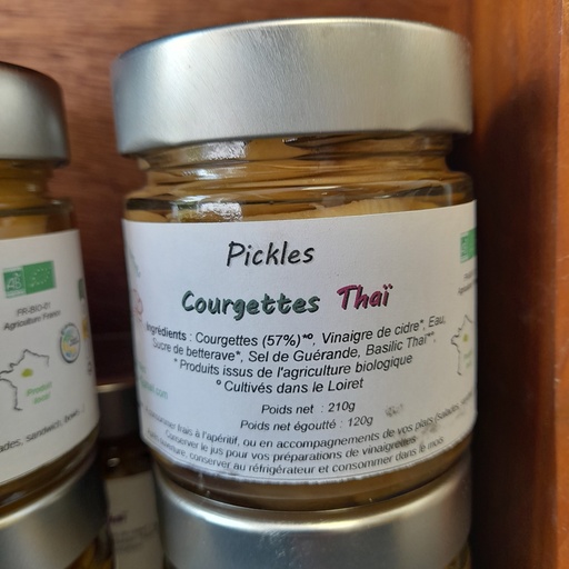 Pickles Courgette Thai